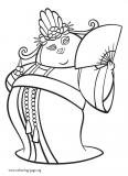 Mei Mei coloring page