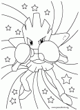 Hitmonchan coloring page