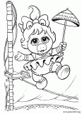 Miss Piggy coloring page