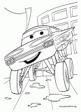 Ramone coloring page