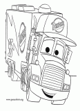 Mack Truck coloring page