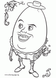 Humpty Alexander Dumpty coloring page