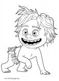 Spot coloring page