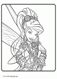 Vidia, a Tinker Fairy coloring page