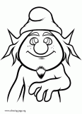 Hackus coloring page