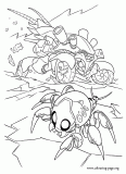 Cy-bugs coloring page