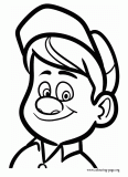 Fix-It Felix coloring page