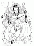 Storm coloring page