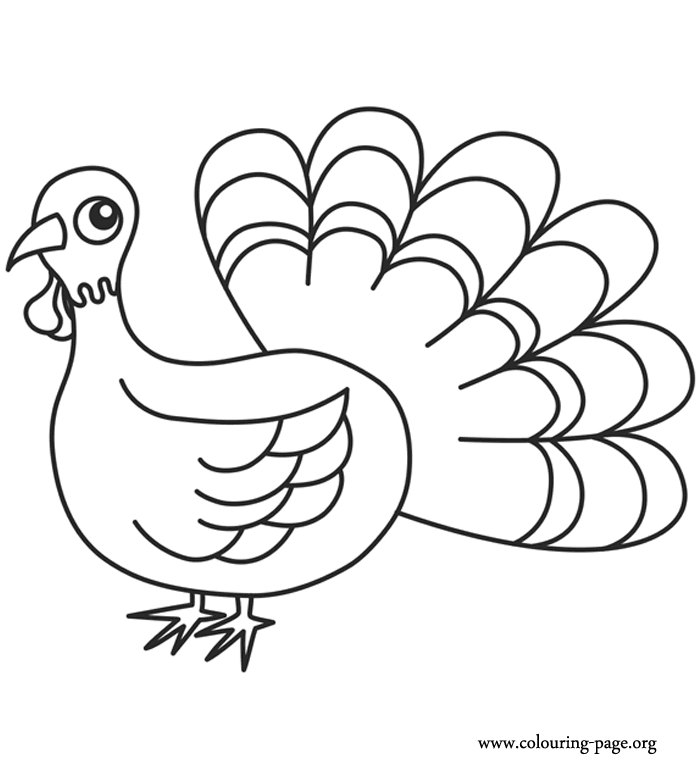 Symbol of Thanksgiving coloring page