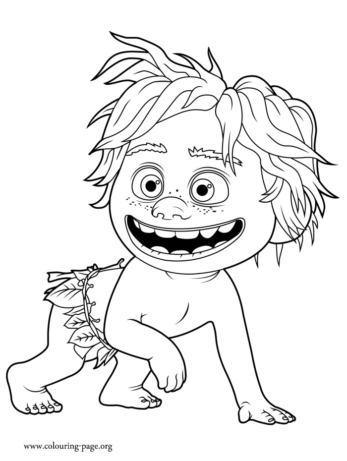 Spot coloring page