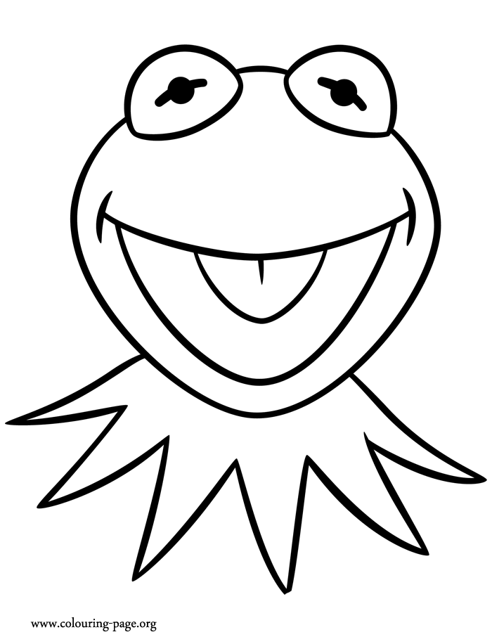 Kermit the Frog coloring page