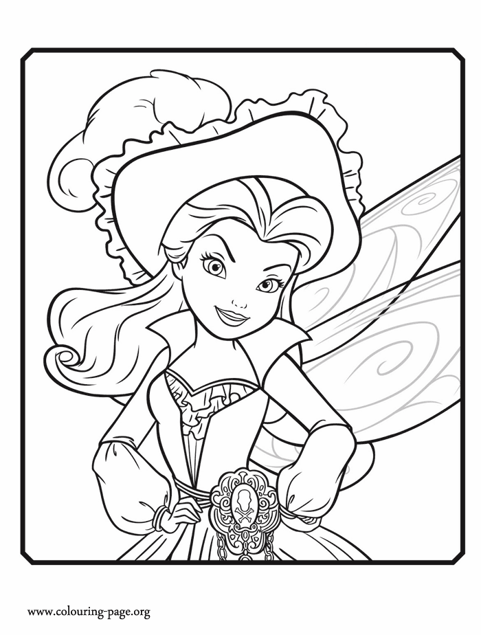 Rosetta coloring page