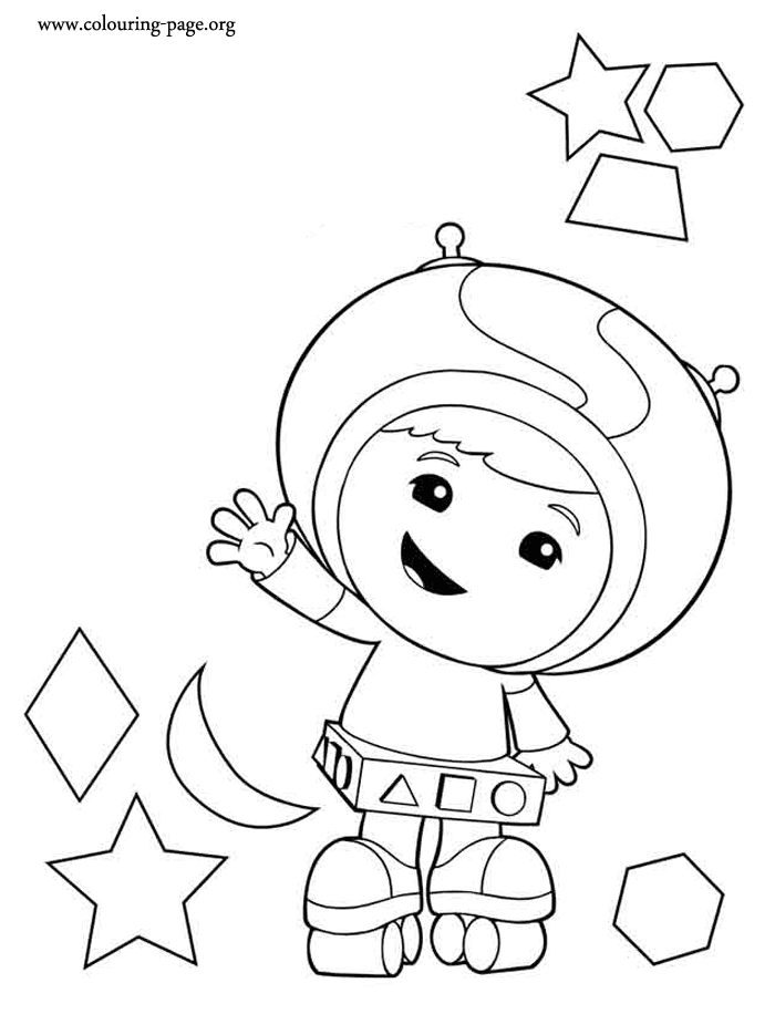 Geo coloring page