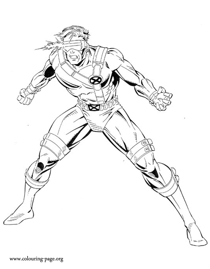 Cyclops coloring page